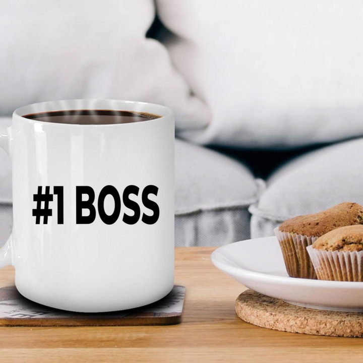 Number One Boss Coffee Mug  Spring Pets